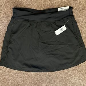 Black Mini Skort